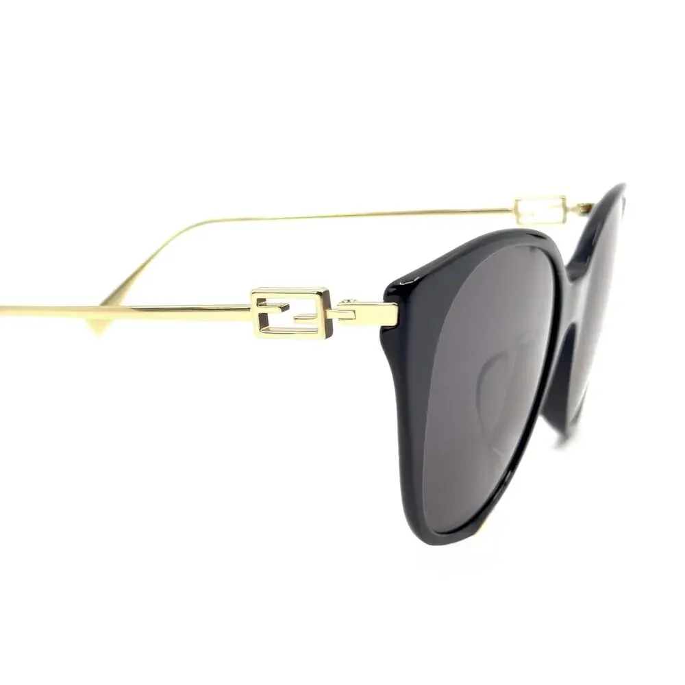 New FENDI Sunglasses FE40047F 01A Authentic